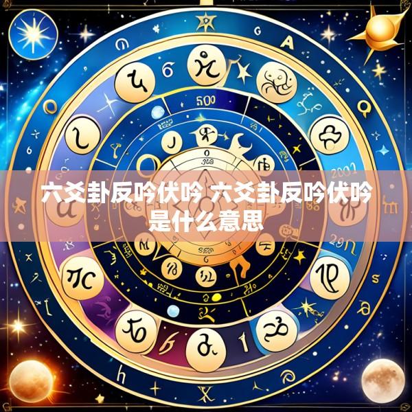 六爻卦反吟伏吟 六爻卦反吟伏吟是什么意思