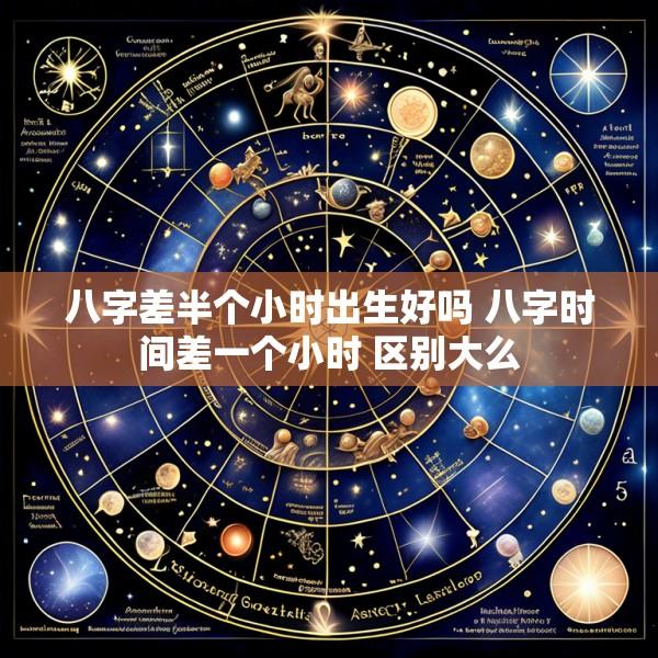八字差半个小时出生好吗 八字时间差一个小时 区别大么
