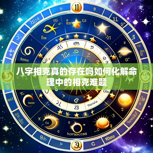 八字相克真的存在吗如何化解命理中的相克难题