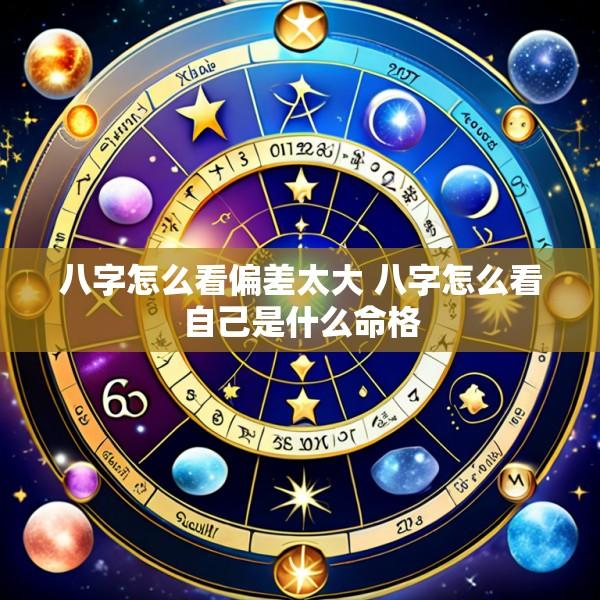 八字怎么看偏差太大 八字怎么看自己是什么命格
