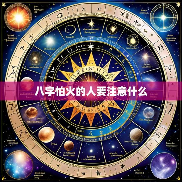 八字怕火的人要注意什么