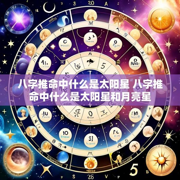 八字推命中什么是太阳星 八字推命中什么是太阳星和月亮星