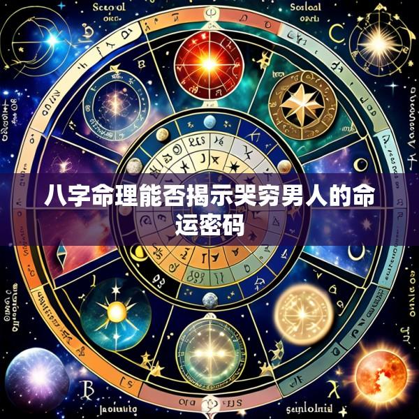 八字命理能否揭示哭穷男人的命运密码