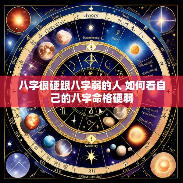 八字很硬跟八字弱的人 如何看自己的八字命格硬弱