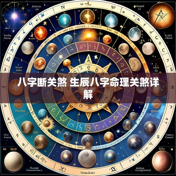 八字断关煞 生辰八字命理关煞详解