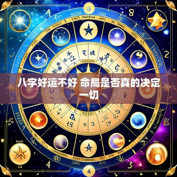八字好运不好 命局是否真的决定一切