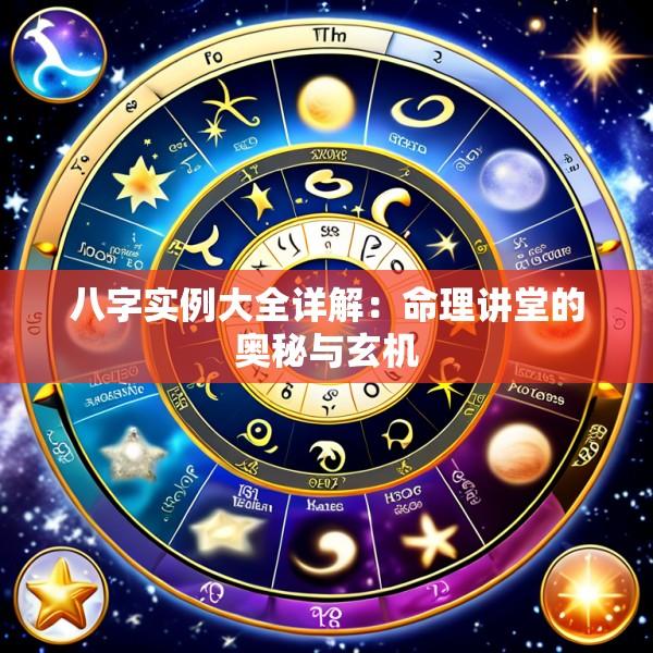 八字实例大全详解：命理讲堂的奥秘与玄机