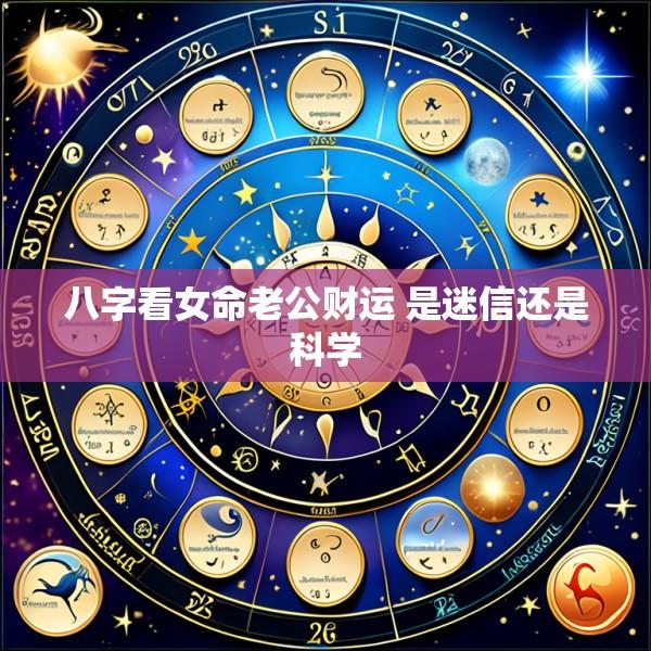 八字看女命老公财运 是迷信还是科学