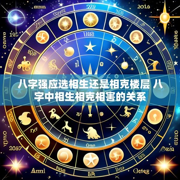 八字强应选相生还是相克楼层 八字中相生相克相害的关系