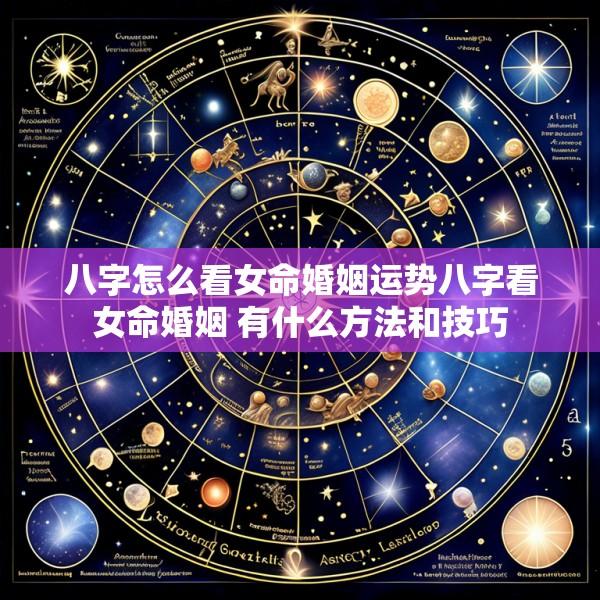 八字怎么看女命婚姻运势八字看女命婚姻 有什么方法和技巧