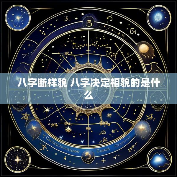 八字断样貌 八字决定相貌的是什么