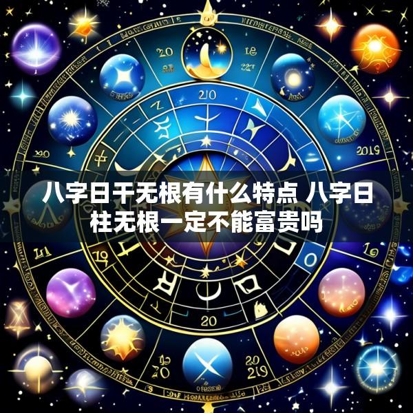 八字日干无根有什么特点 八字日柱无根一定不能富贵吗