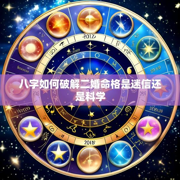 八字如何破解二婚命格是迷信还是科学
