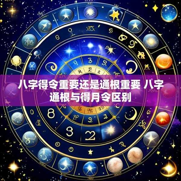 八字得令重要还是通根重要 八字通根与得月令区别