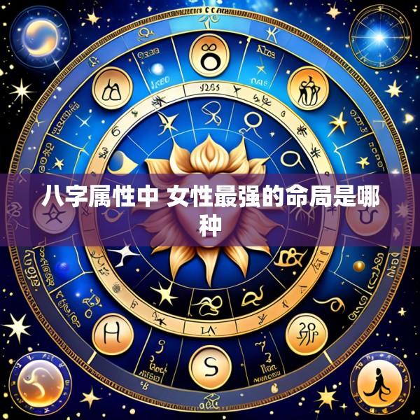 八字属性中 女性最强的命局是哪种