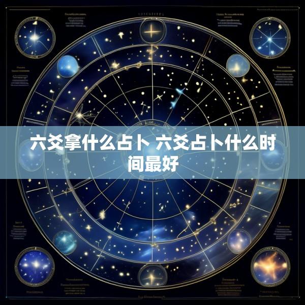 六爻拿什么占卜 六爻占卜什么时间最好