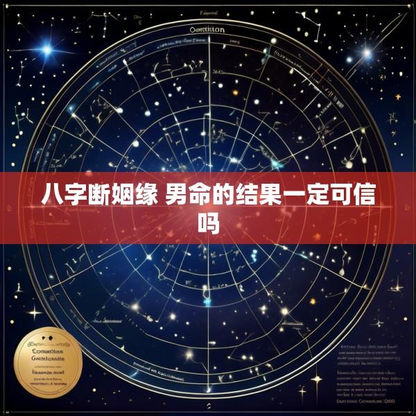 八字断姻缘 男命的结果一定可信吗