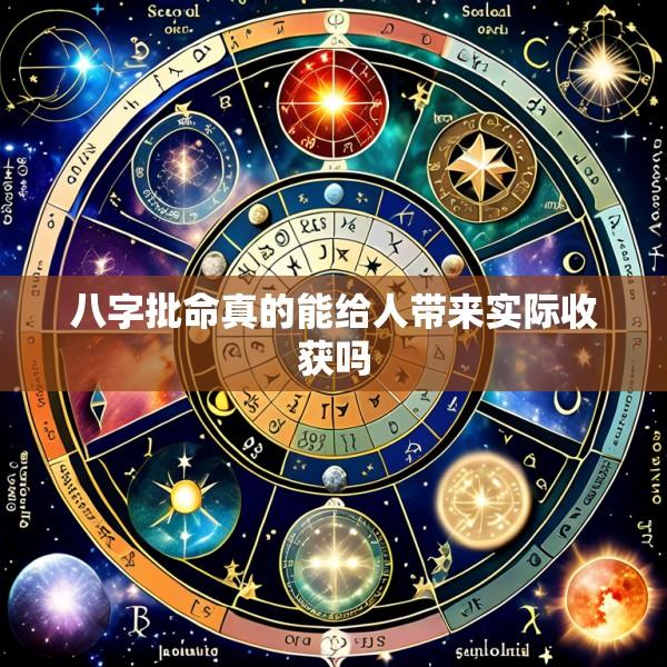 八字批命真的能给人带来实际收获吗