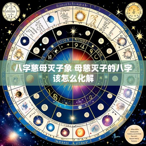 八字慈母灭子象 母慈灭子的八字该怎么化解