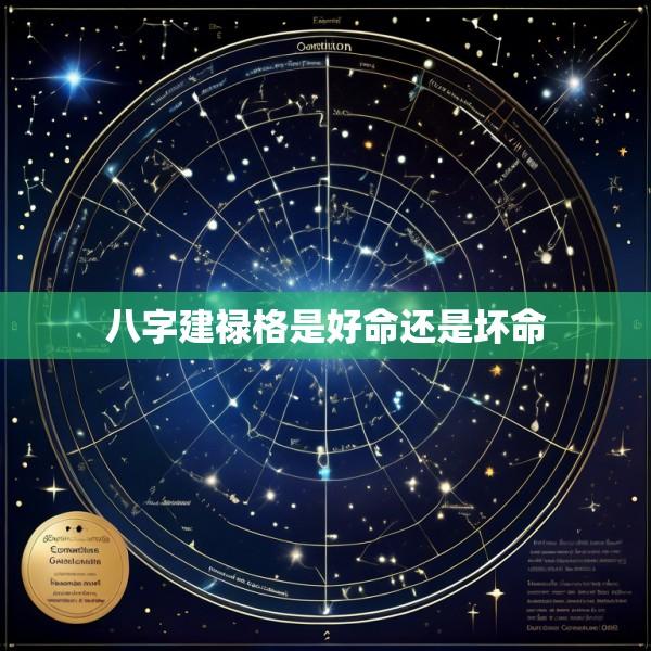 八字建禄格是好命还是坏命