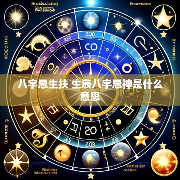八字忌生扶 生辰八字忌神是什么意思