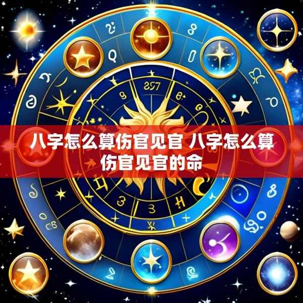 八字怎么算伤官见官 八字怎么算伤官见官的命
