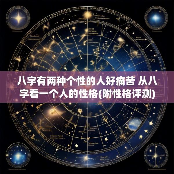 八字有两种个性的人好痛苦 从八字看一个人的性格(附性格评测)