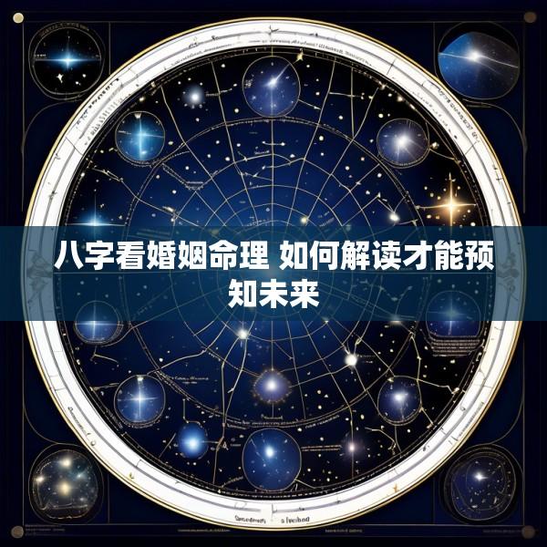 八字看婚姻命理 如何解读才能预知未来