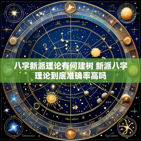 八字新派理论有何建树 新派八字理论到底准确率高吗
