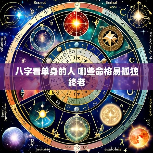 八字看单身的人 哪些命格易孤独终老