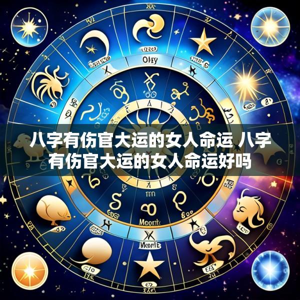 八字有伤官大运的女人命运 八字有伤官大运的女人命运好吗