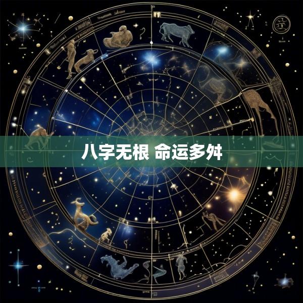 八字无根 命运多舛
