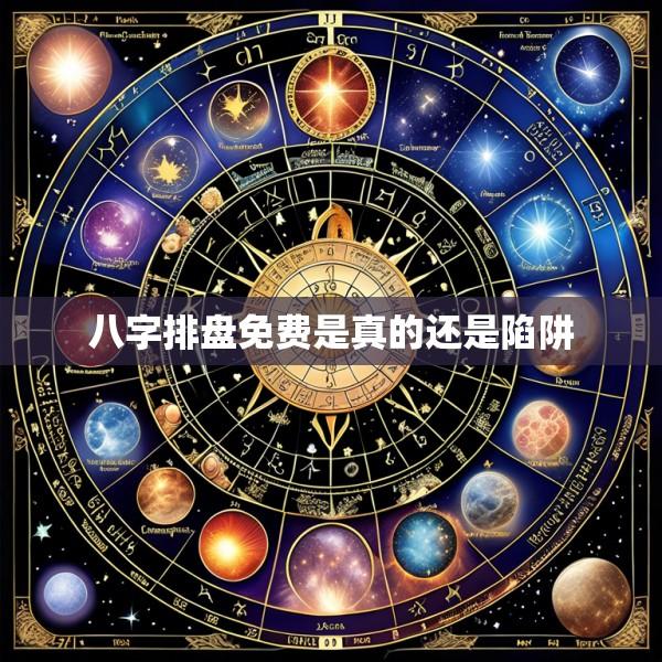 八字排盘免费是真的还是陷阱