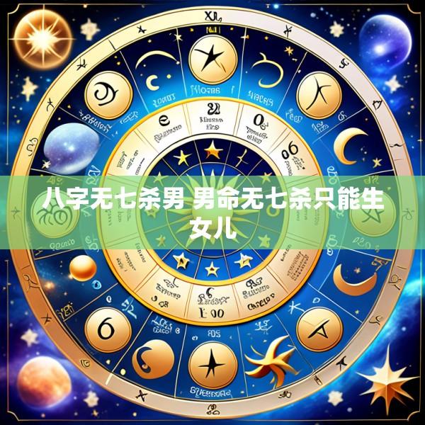 八字无七杀男 男命无七杀只能生女儿