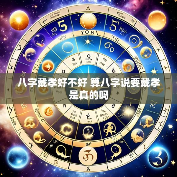 八字戴孝好不好 算八字说要戴孝是真的吗