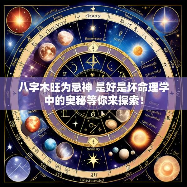 八字木旺为忌神 是好是坏命理学中的奥秘等你来探索！