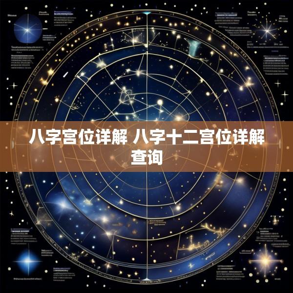 八字宫位详解 八字十二宫位详解查询