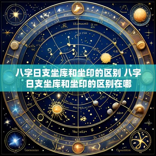 八字日支坐库和坐印的区别 八字日支坐库和坐印的区别在哪