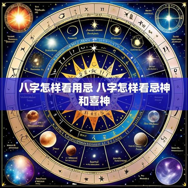 八字怎样看用忌 八字怎样看忌神和喜神