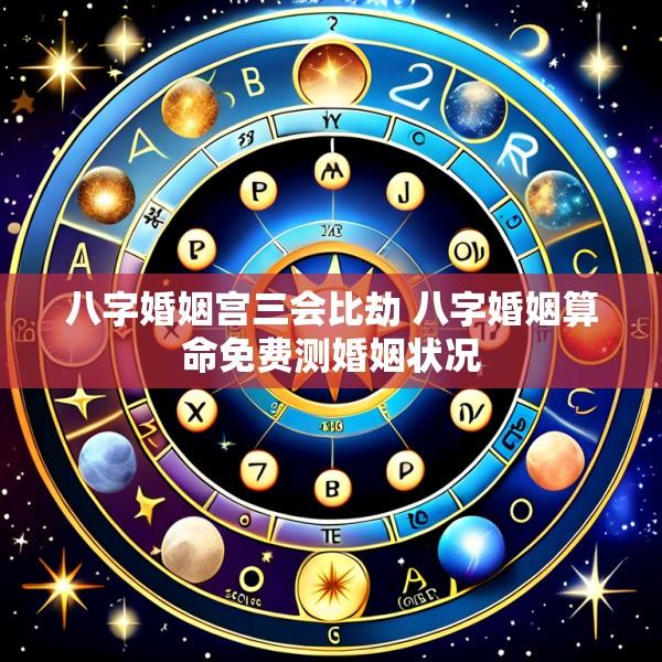 八字婚姻宫三会比劫 八字婚姻算命免费测婚姻状况
