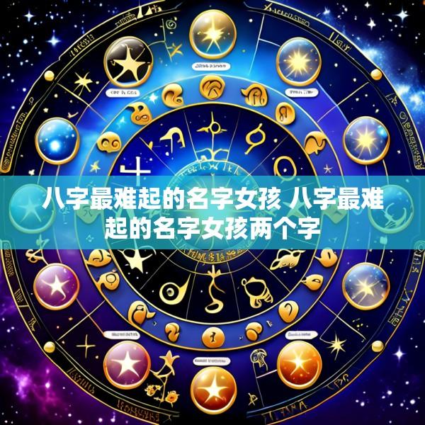 八字最难起的名字女孩 八字最难起的名字女孩两个字