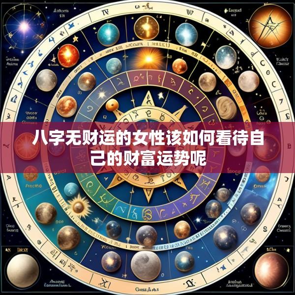 八字无财运的女性该如何看待自己的财富运势呢