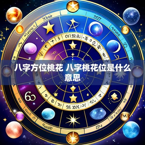 八字方位桃花 八字桃花位是什么意思