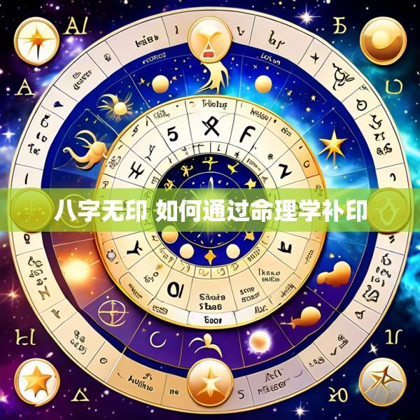 八字无印 如何通过命理学补印