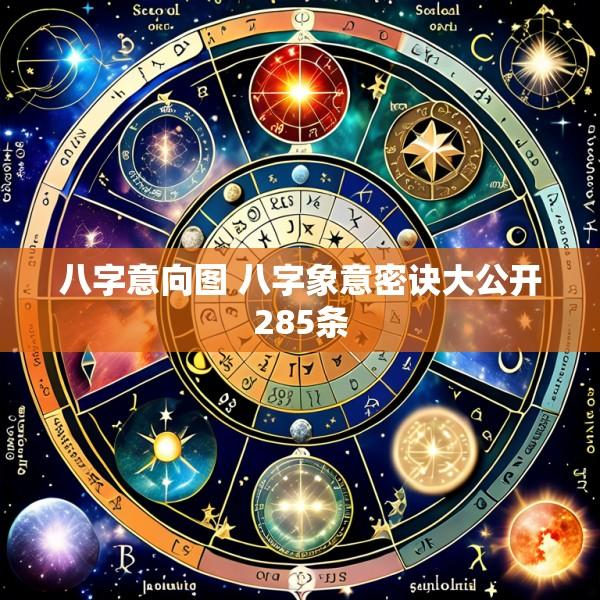 八字意向图 八字象意密诀大公开285条
