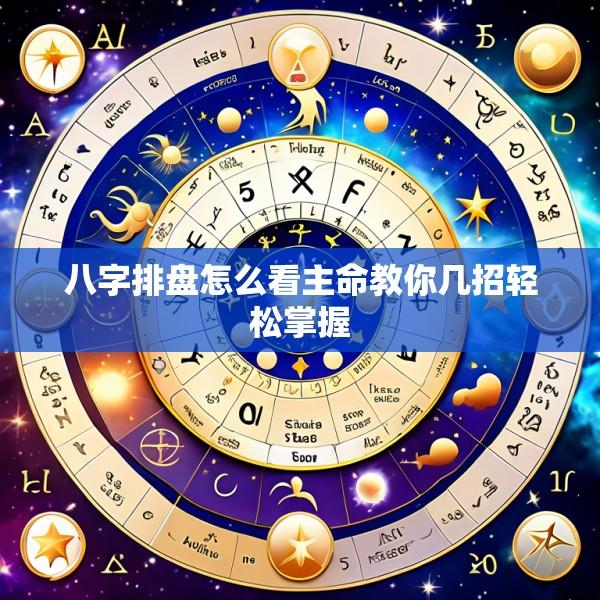 八字排盘怎么看主命教你几招轻松掌握