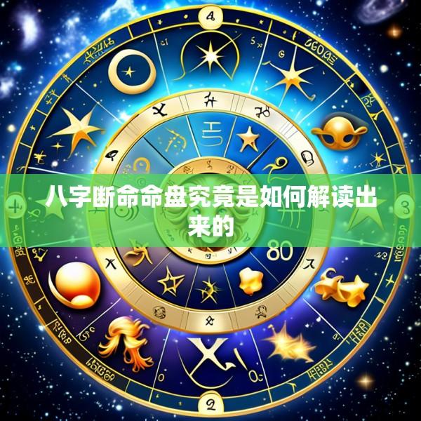 八字断命命盘究竟是如何解读出来的