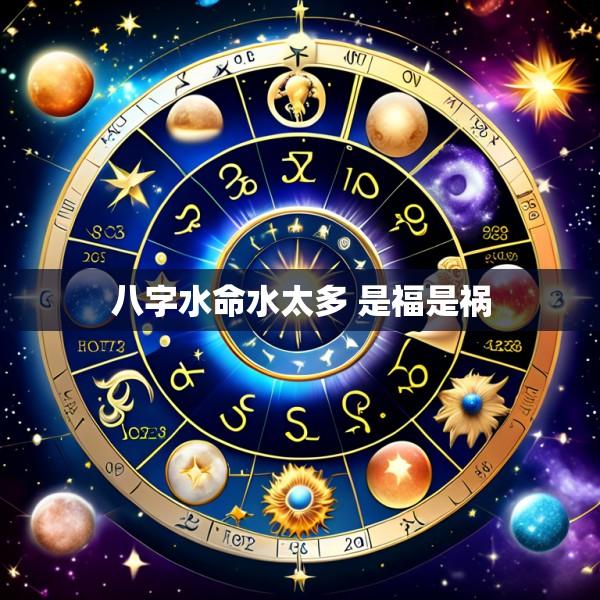 八字水命水太多 是福是祸