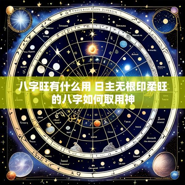 八字旺有什么用 日主无根印柔旺的八字如何取用神