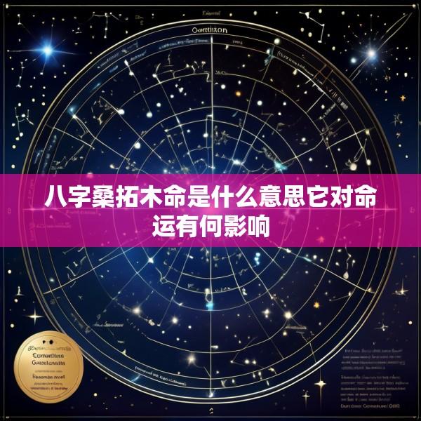 八字桑拓木命是什么意思它对命运有何影响